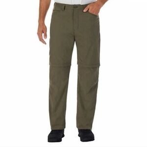 Eddie Bauer First Ascent‎ Tech Cargo Convertible Hiking Pants Gray Men's 38x30